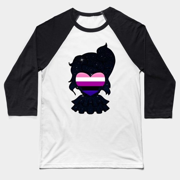 GENDER-FLUID PRIDE Baseball T-Shirt by Burrrrrittttooooo's Closet